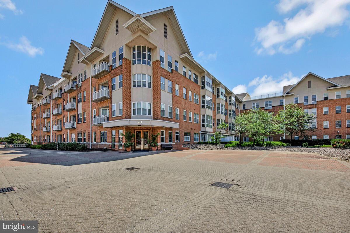 a view of building with street view