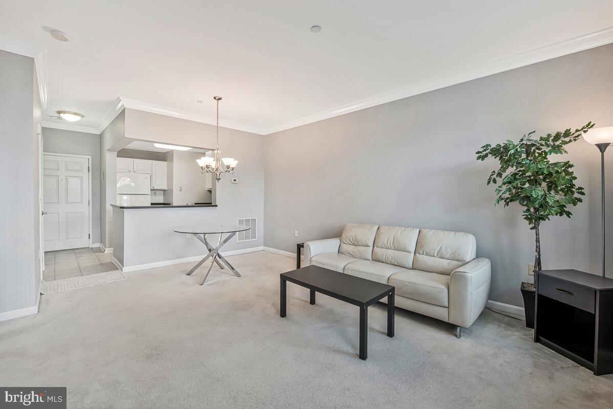 23 Pierside Drive, Unit 129 Baltimore, MD 21230 - Photo 6 of 19 a living room with furniture and a potted plant