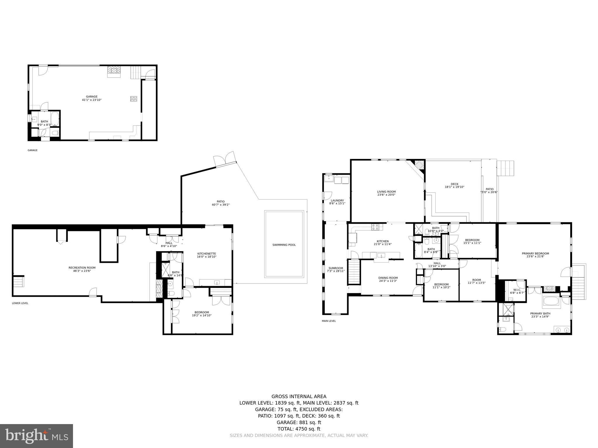 11797 Triadelphia Road, Unit A Ellicott City, MD 21042 - Photo 60 of 60 Floor Plan