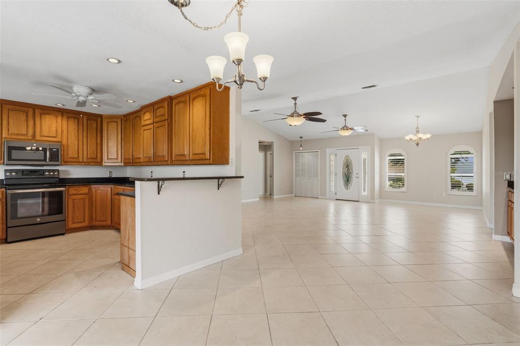 25391 Rupert Road Punta Gorda, FL 33983 - Photo 11 of 38 a view of a kitchen with a sink and cabinets