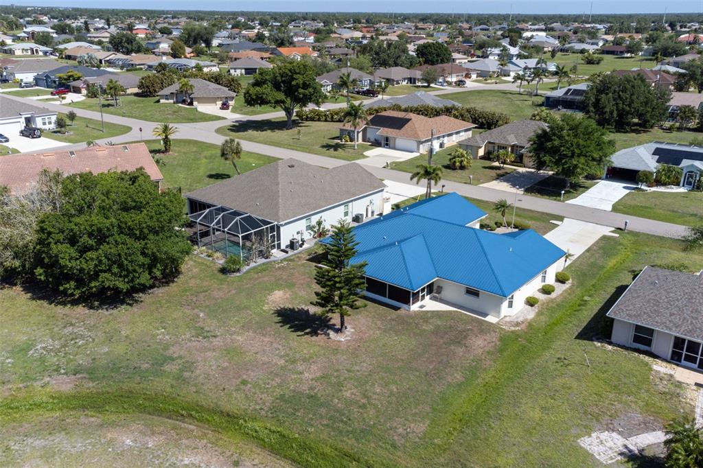 25391 Rupert Road Punta Gorda, FL 33983 - Photo 36 of 38 an aerial view of a house with yard swimming pool and outdoor seating