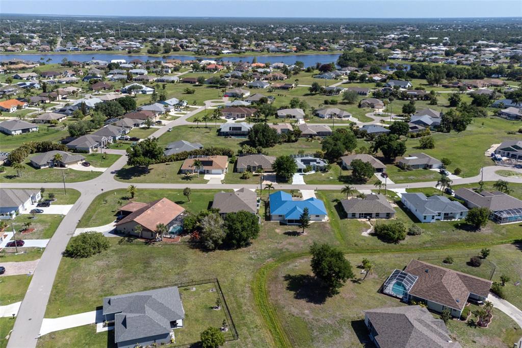 25391 Rupert Road Punta Gorda, FL 33983 - Photo 37 of 38 an aerial view of residential houses with outdoor space