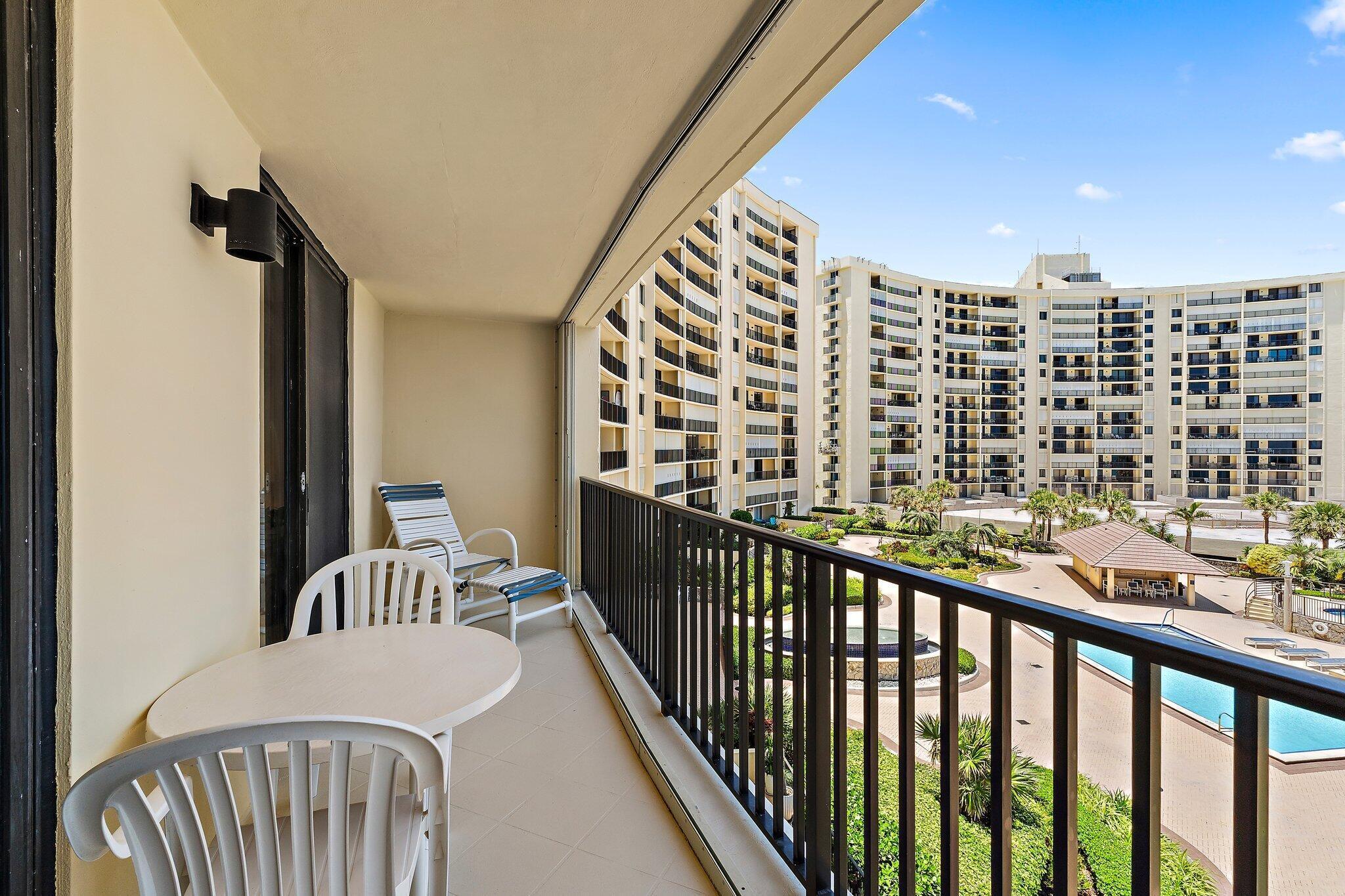 300 Ocean Trail Way, Unit 403 Jupiter, FL 33477 - Photo 30 of 50 a view of a balcony