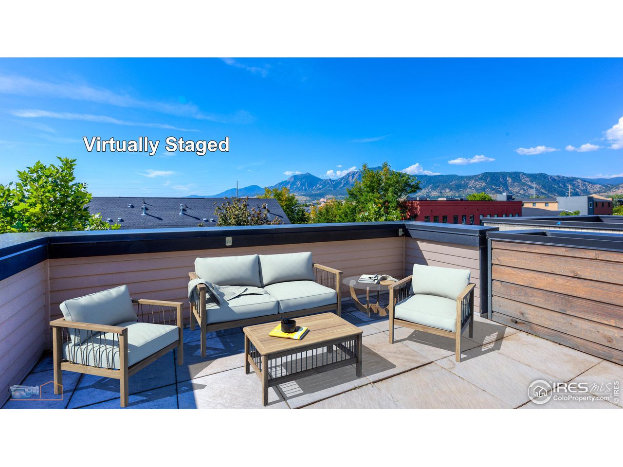 3105 Bluff Street Boulder, CO 80301 - Photo 34 of 40 a sitting area with furniture and a potted plant
