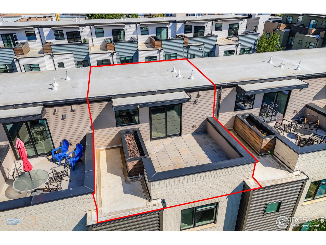 3105 Bluff Street Boulder, CO 80301 - Photo 37 of 40 a view of a patio with table and chairs