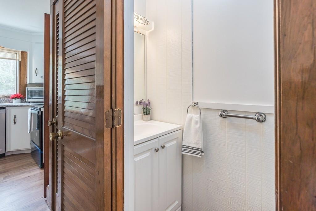 42 Ballardvale Road Andover, MA 01810 - Photo 9 of 34 a bathroom with a shower and a sink