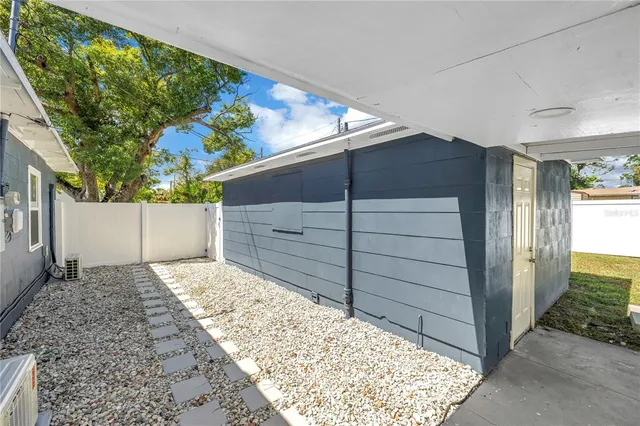 a living room with a couch and a table