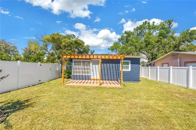 a view of an outdoor space and yard