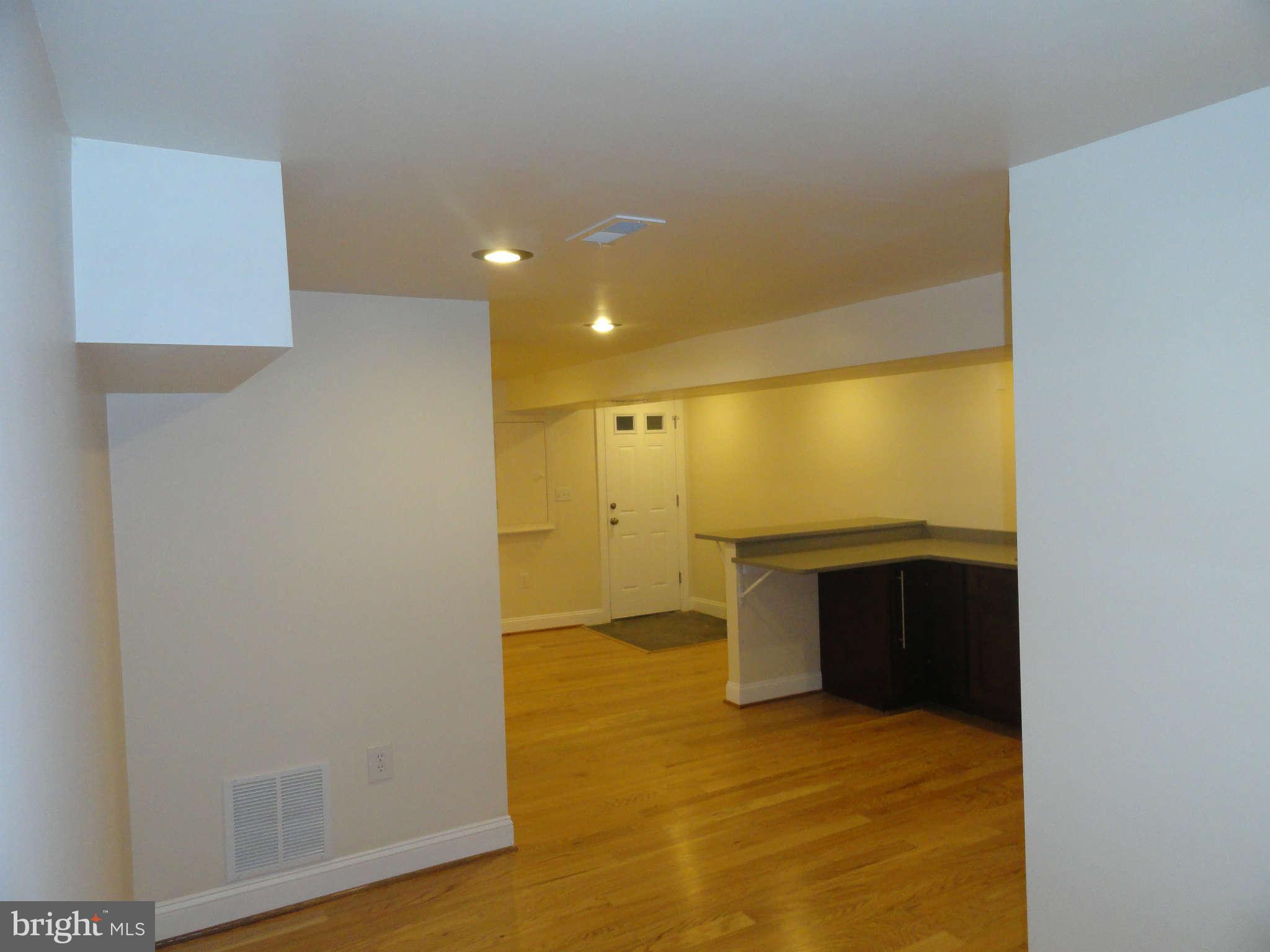 27 R Street Northeast Washington, DC 20002 - Photo 23 of 30 Basement Rental Interior View from Rear