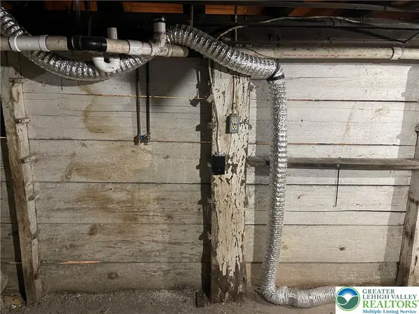a view of water heater room