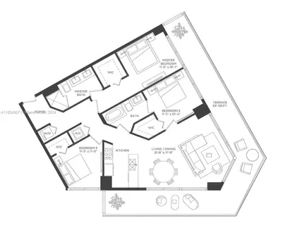 $790,000 | 501 Northeast 31st Street, Unit 3406, Miami, FL 33137