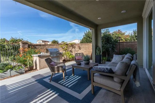 a view of balcony and patio