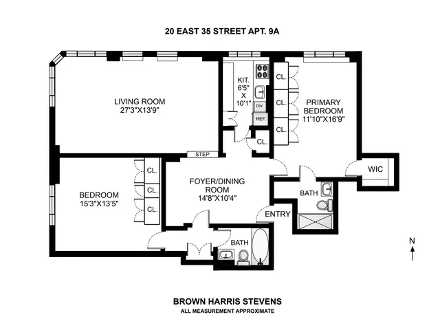 $1,485,000 | 20 East 35th Street, Unit 9A | Murray Hill