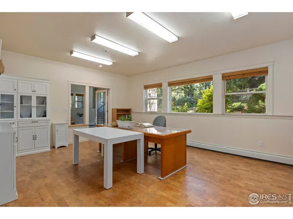 a room with furniture and window