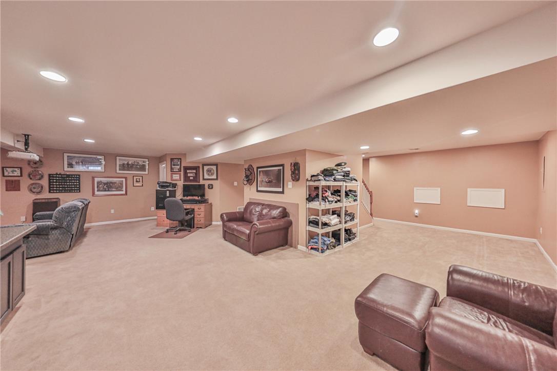 138 Clover Hollow Road Easton, PA 18045 - Photo 64 of 95 A generously proportioned finished basement, ready for recreation or relaxation.
