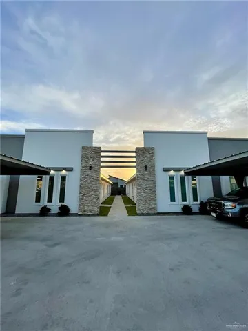 a view of a car garage