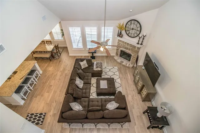 a view of empty room