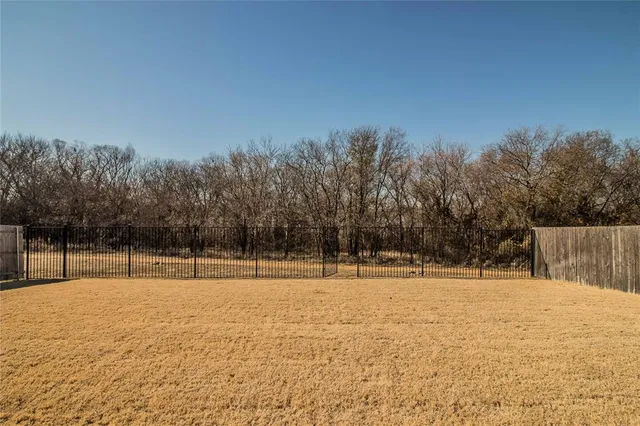 a view of outdoor space with lots of trees