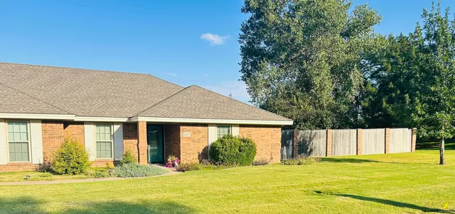 a view of a house with a swimming pool