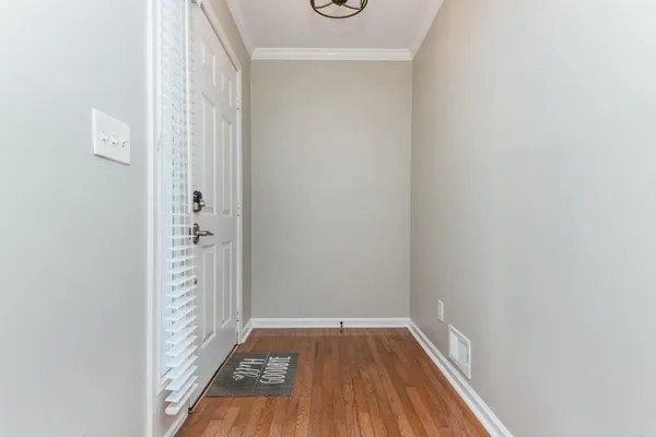 wooden floor in an empty room