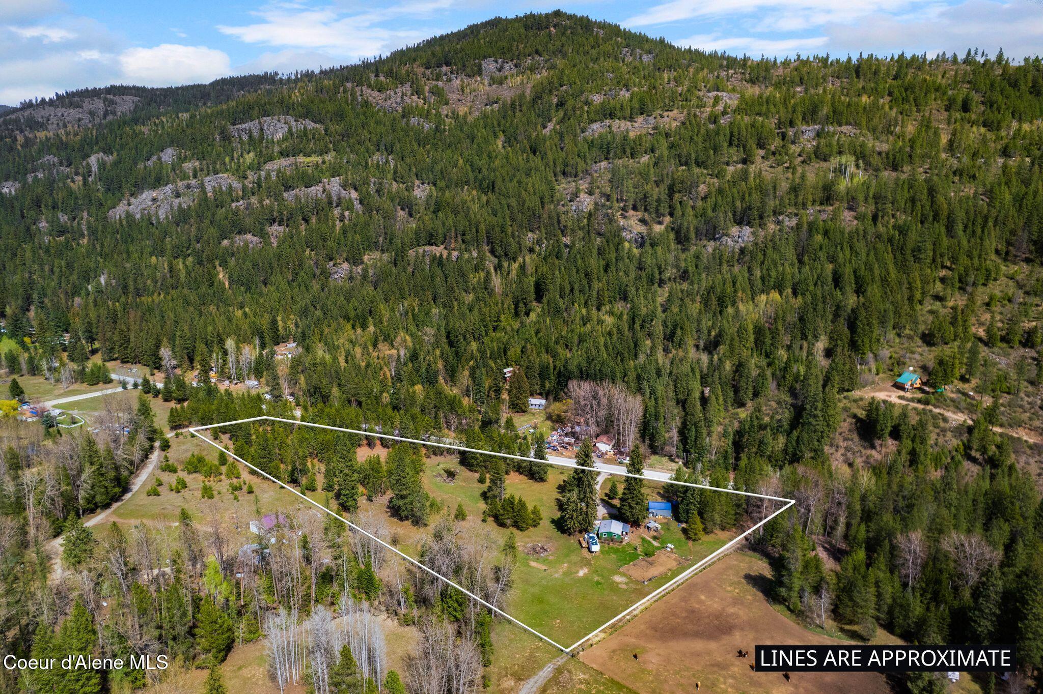 3464 Upper Pack River Road Sandpoint, ID 83864 - Photo 33 of 40 33_DJI_0168 plotline