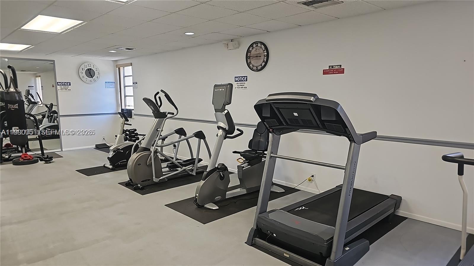 3776 Inverrary Boulevard, Unit 301R Lauderhill, FL 33319 - Photo 23 of 31 a view of a room with gym equipment