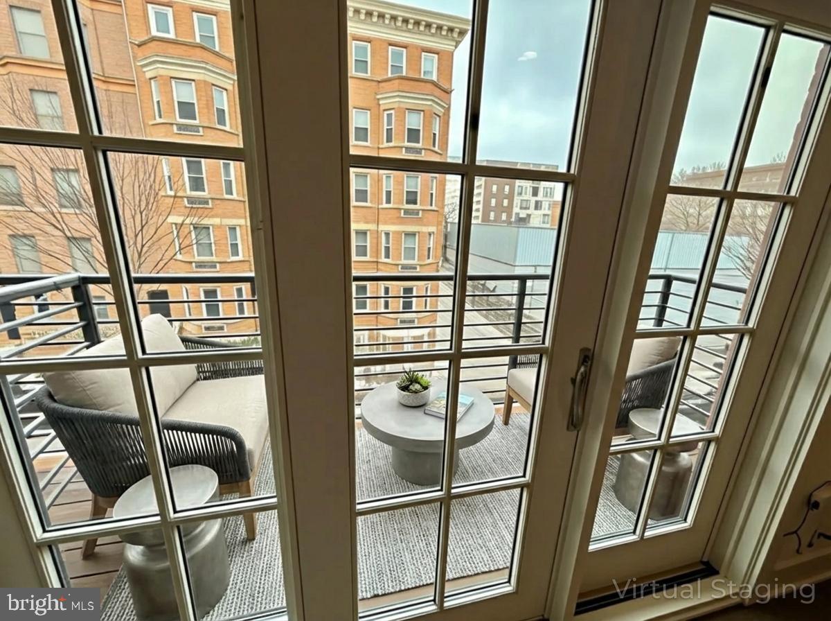 1412 Chapin Street Northwest, Unit 302 Washington, DC 20009 - Photo 5 of 20 Balcony on Front