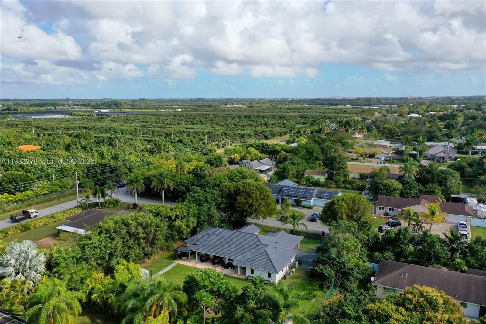 27260 Southwest 167th Court Homestead, FL 33031 - Photo 36 of 44 a view of a garden with houses
