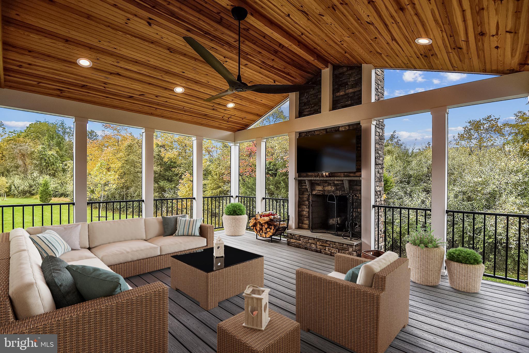 40789 Foxtail Fields Drive Aldie, VA 20105 - Photo 49 of 63 Staged porch