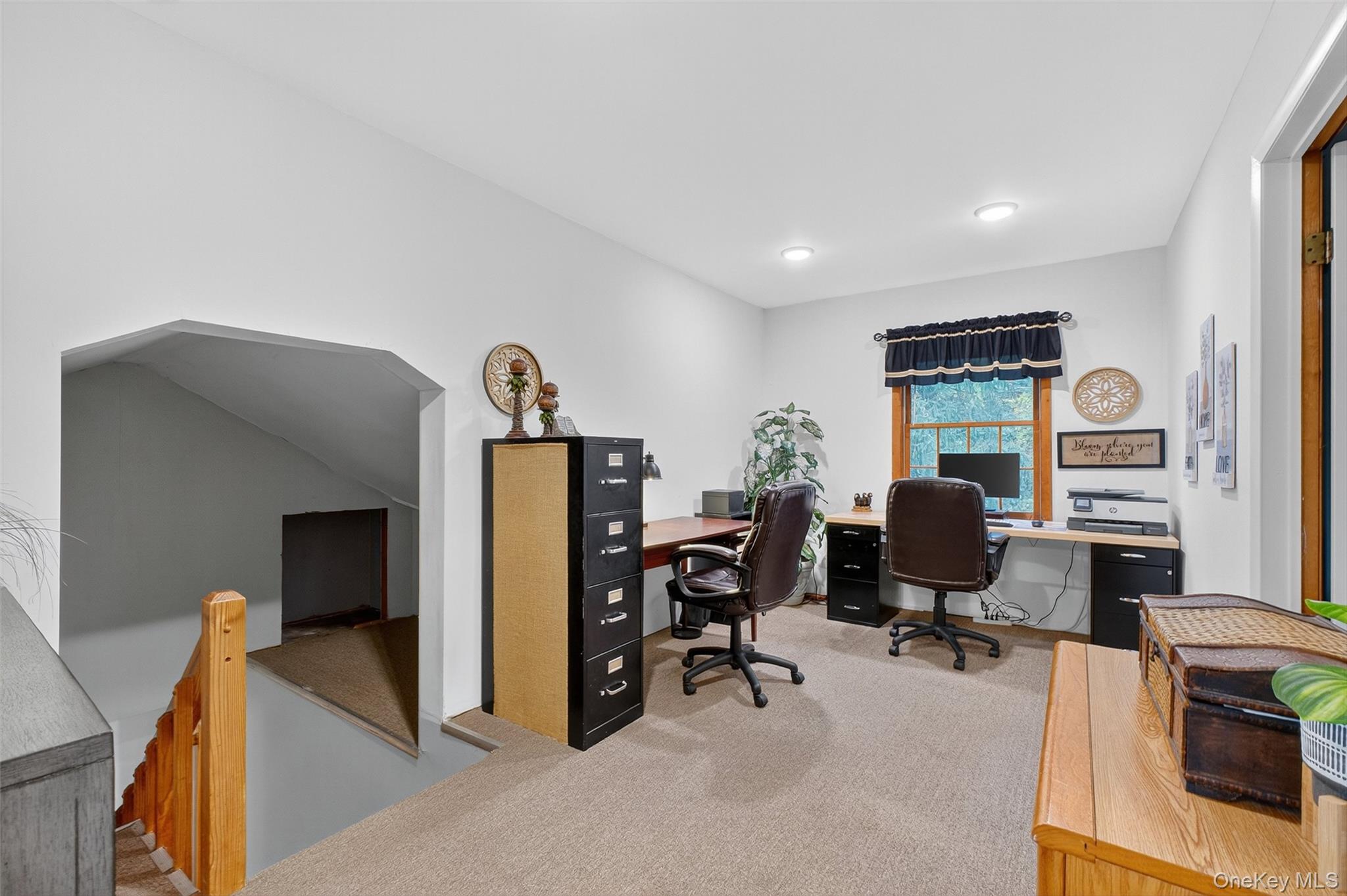 333 Canoe Hill Road Saugerties, NY 12477 - Photo 21 of 34 Home office featuring light colored carpet