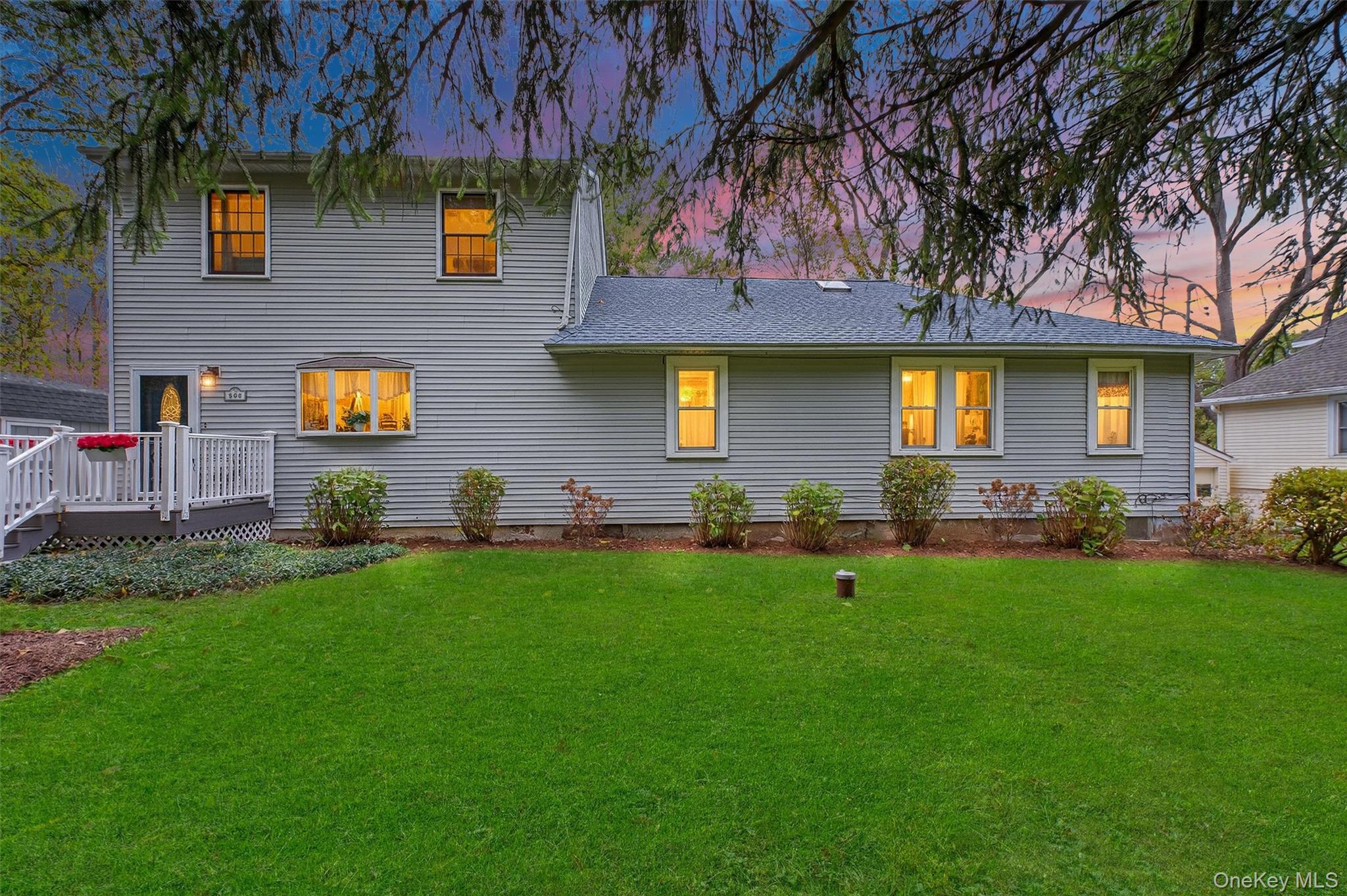 333 Canoe Hill Road Saugerties, NY 12477 - Photo 33 of 34 Rear view of property with a lawn, a wooden deck, and roof with shingles