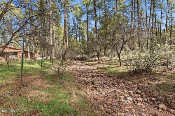 a view of outdoor space with trees