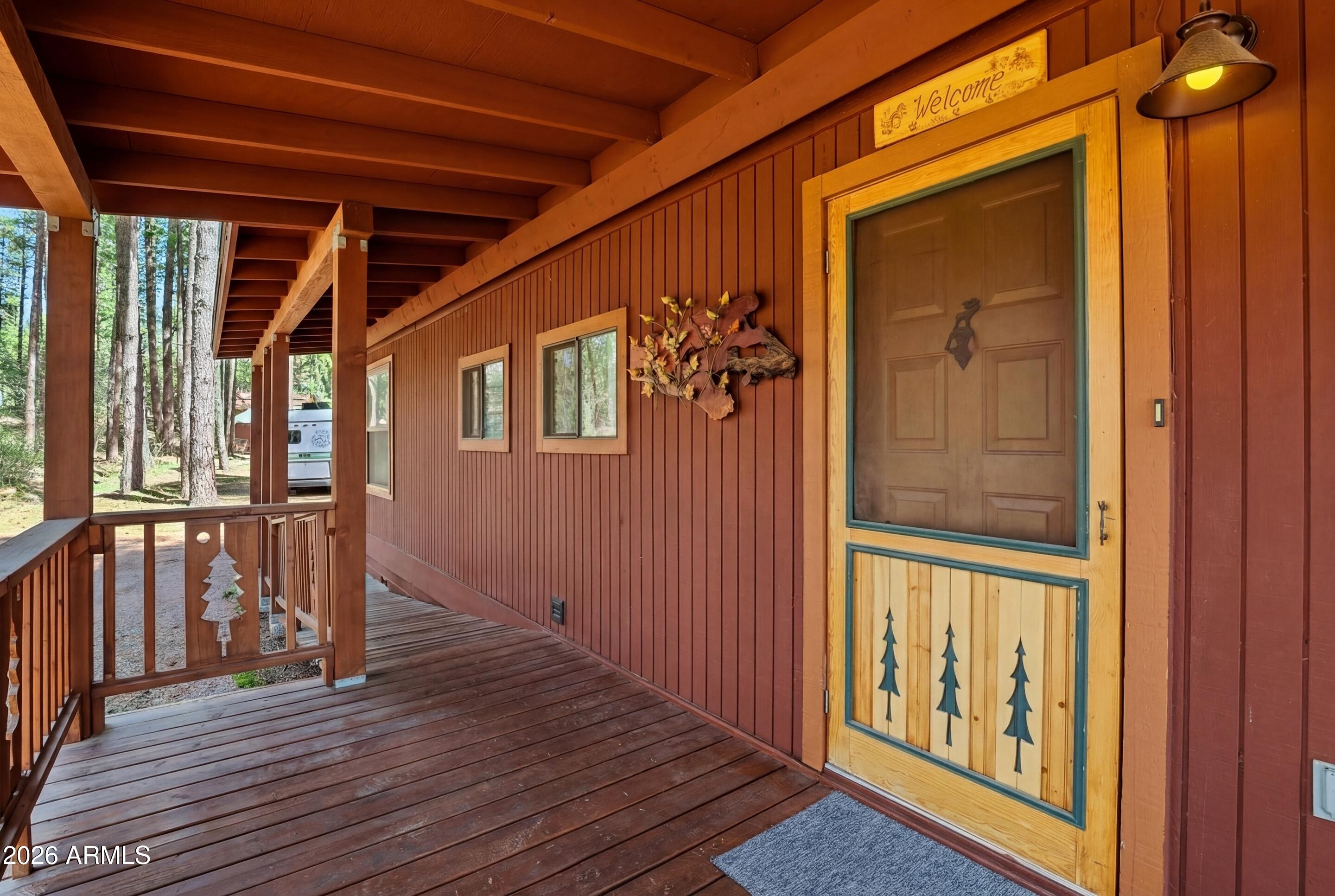 5920 Robin Way Pine, AZ 85544 - Photo 43 of 55 a view of an entryway door