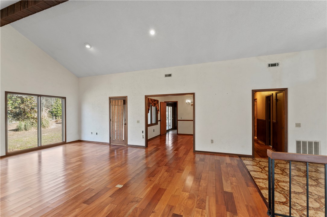 501 Westminster Drive Pendleton, SC 29670 - Photo 6 of 50 Living Room toward Dining Room and Sunroom