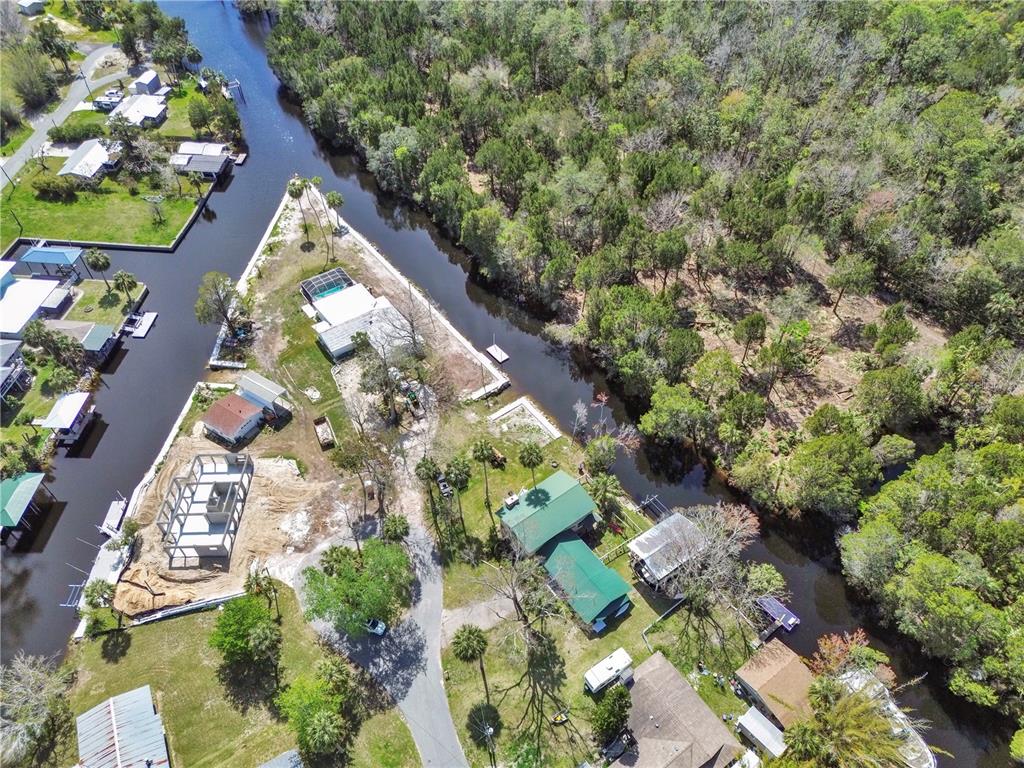 16 Palm Drive Yankeetown, FL 34498 - Photo 38 of 41 an aerial view of swimming pool