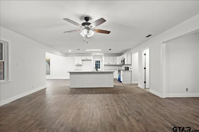 wooden floor in an empty room
