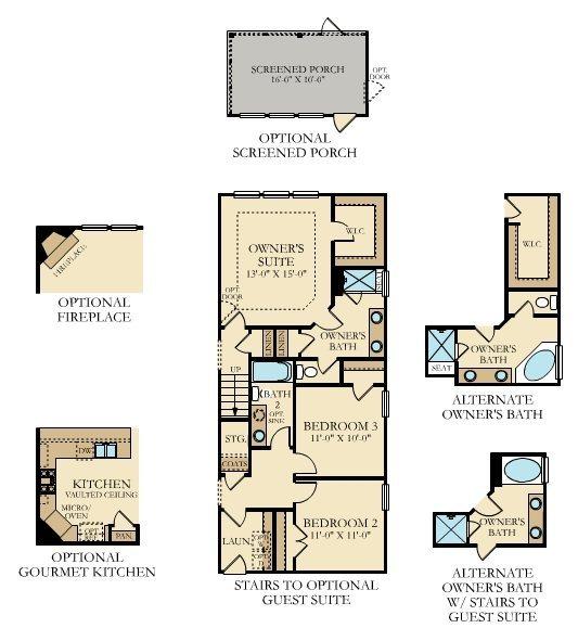 3030 Rice Field Lane Mount Pleasant, SC 29466 - Photo 35 of 35 Annandale floorplan options