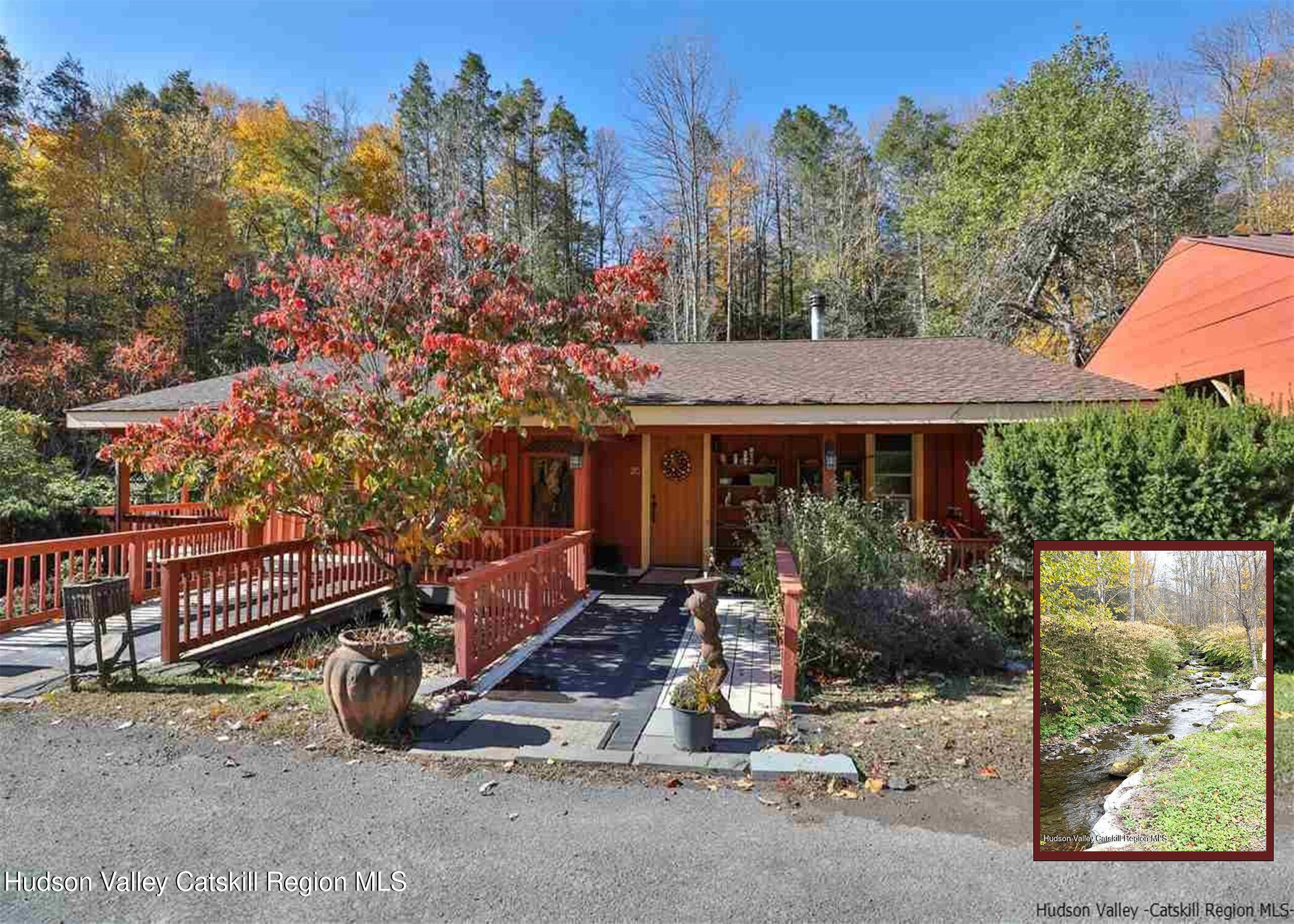 35 Old Rte 42 Shandaken, NY 12480 - Photo 34 of 34 front view of a house with a yard