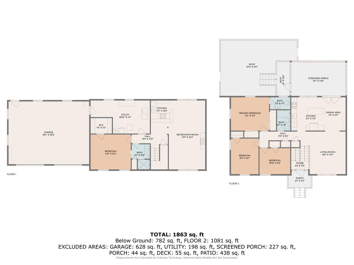 609 Lakeshore Terrace Road Hardy, VA 24101 - Photo 38 of 44 a picture of a floor plan