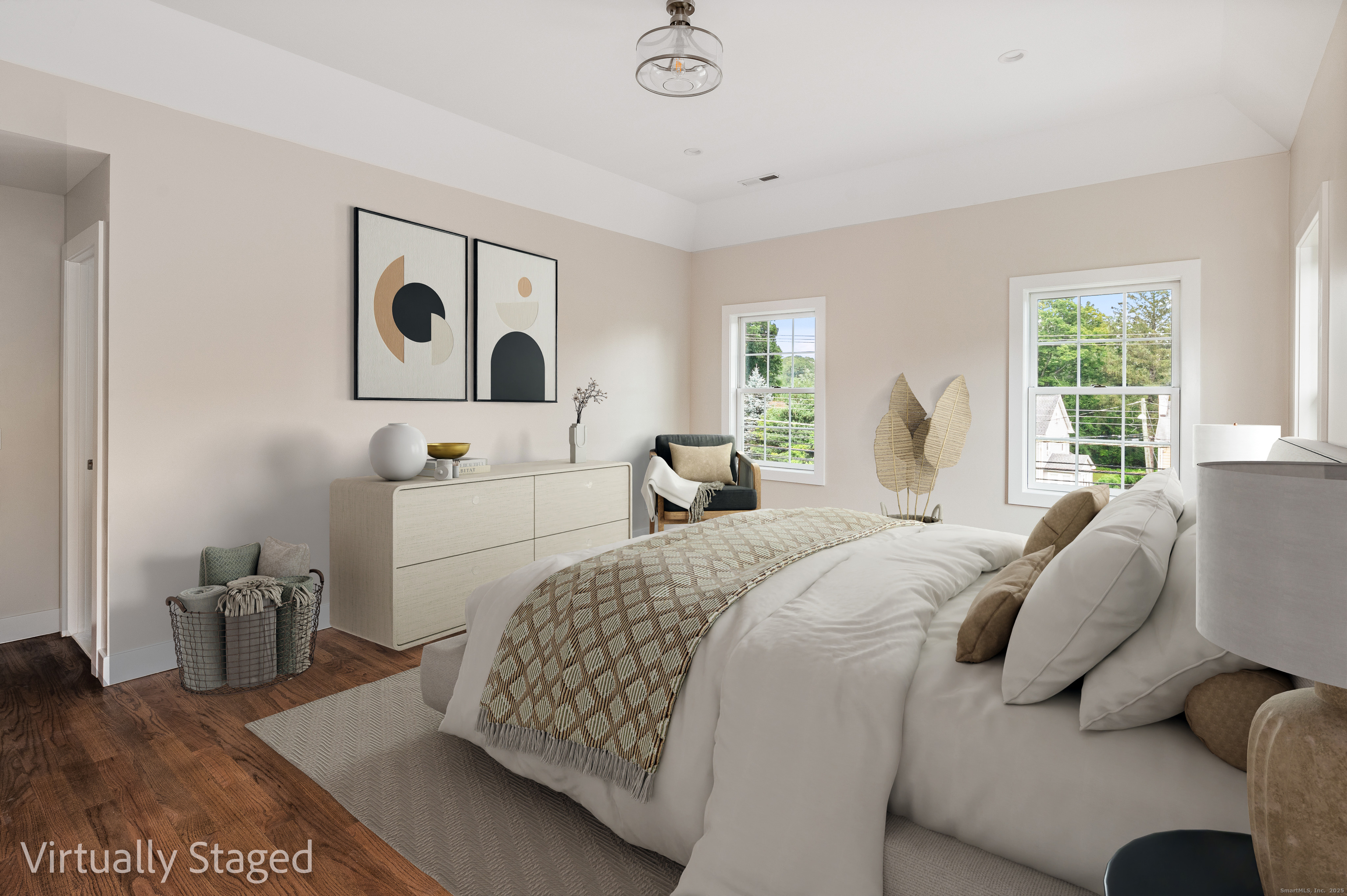 6 Walnut Ridge Court Stamford, CT 06905 - Photo 22 of 35 a bedroom with a bed and couch