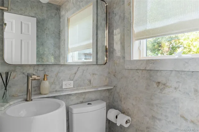 a bathroom with a sink and a toilet