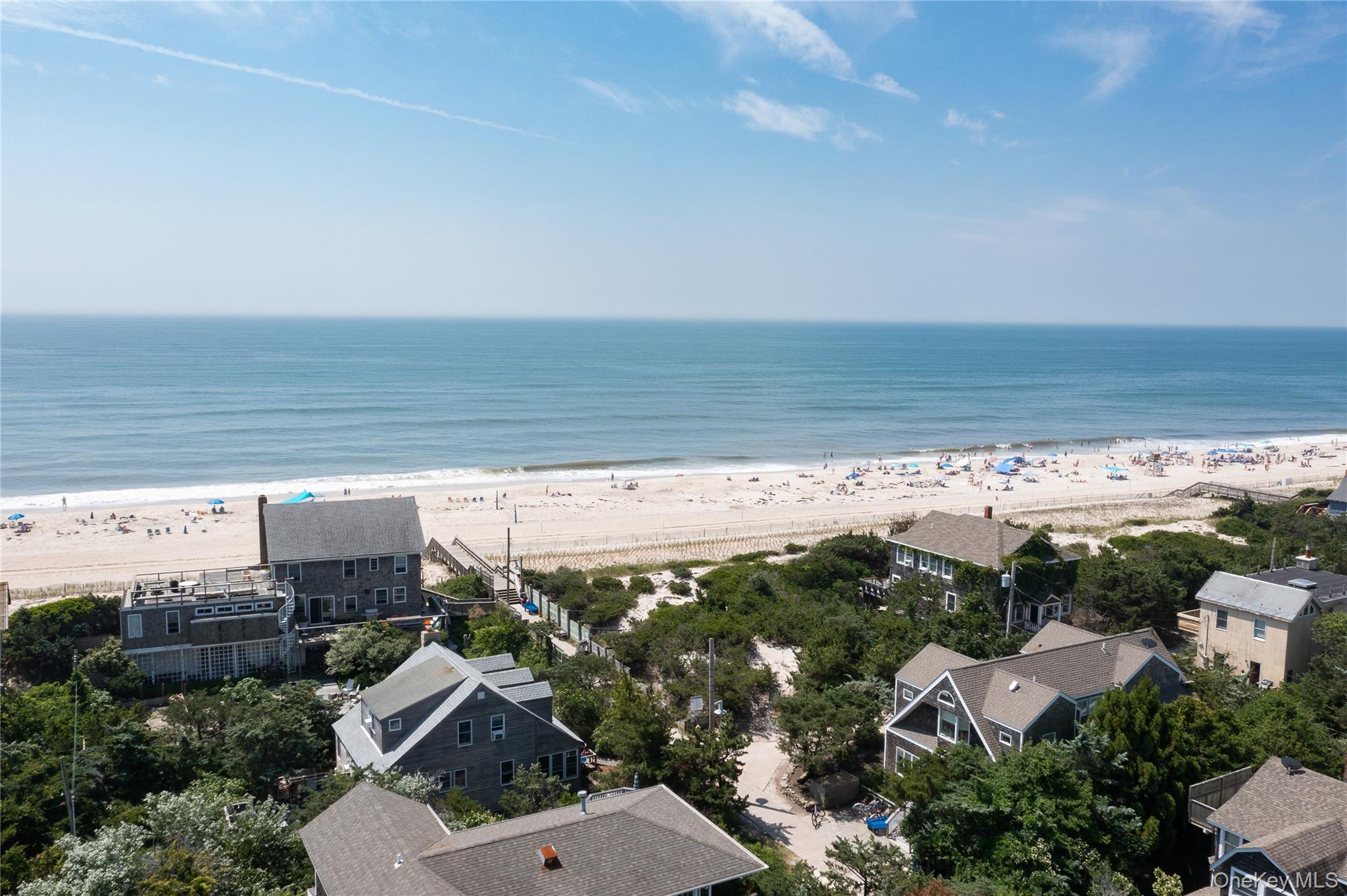 1005 Surf View Ocean Beach, NY 11770 - Photo 41 of 43 an aerial view of ocean and residential houses with outdoor space