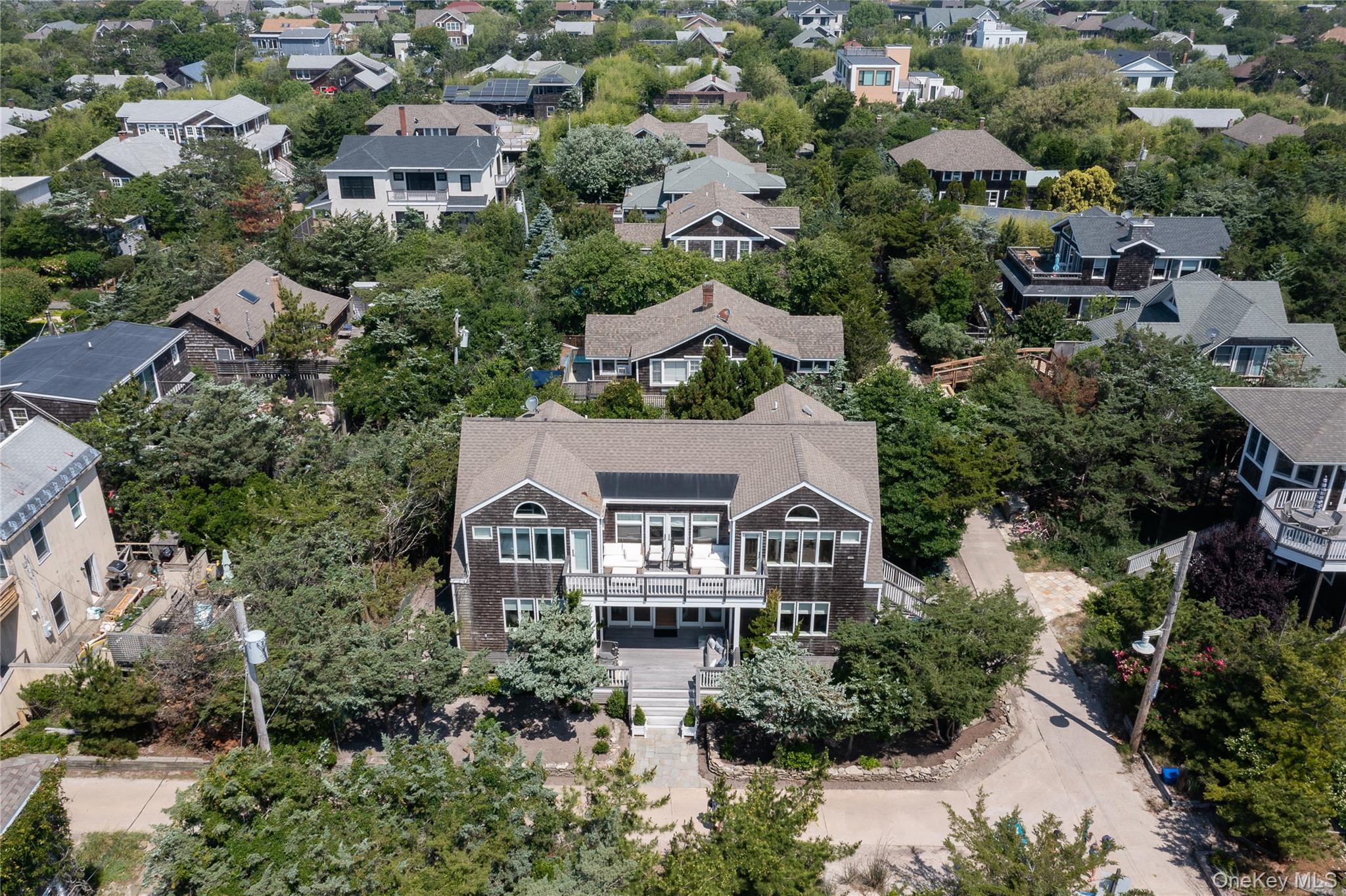 1005 Surf View Ocean Beach, NY 11770 - Photo 43 of 43 an aerial view of a house