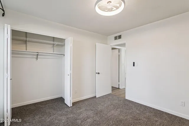 a view of empty room