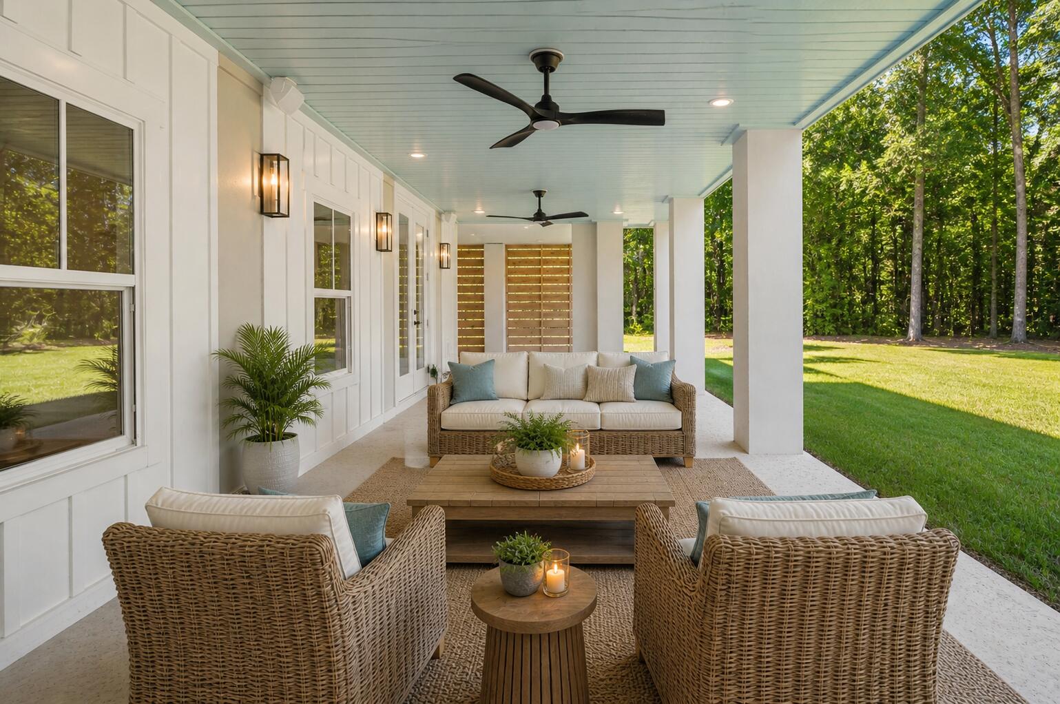 4663 Causey Pond Road Awendaw, SC 29429 - Photo 39 of 70 Bottom floor outdoor living space
