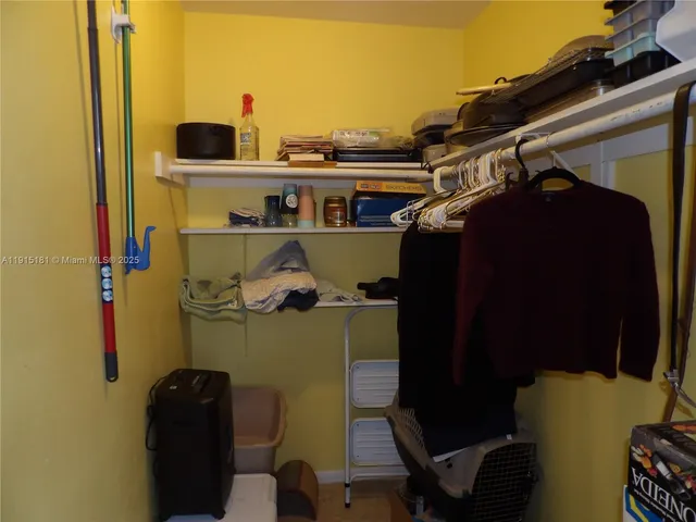 a view of storage and utility room