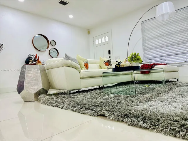 a living room with a couch