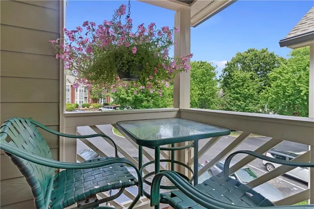a view of balcony and patio