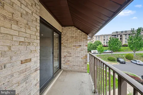 a view of a balcony