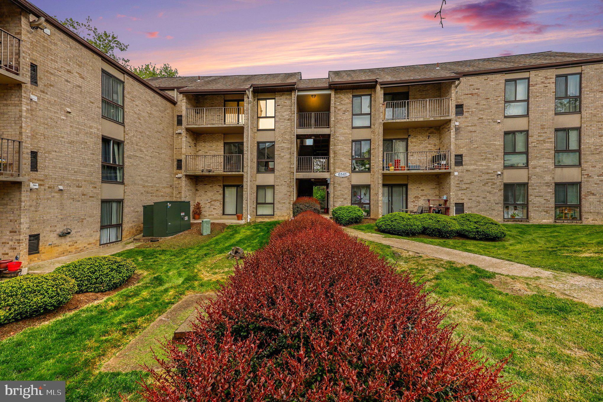 6141 Edsall Road, Unit L Alexandria, VA 22304 - Photo 18 of 18 a view of a building with a yard